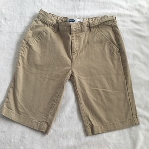 Old Navy Bermuda Khaki Shorts